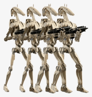 Star Wars Battle Droids Transparent #1461212
