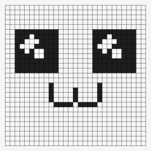 Kawaii Eyes And Mouth Perler Bead Pattern / Bead Sprite - Jak Zrobić Okrąg W Minecraft #1461453