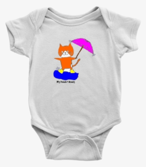 My Puddle Buddy Infant Onesie - Beware Teething Babygrow Funny Teeth Shark Animal Cute #1461762