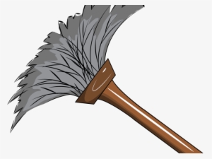 Dust Clipart Dusting - Clipart Feather Duster Cartoon #1462591