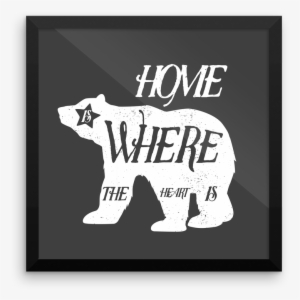 Image Result For California Bear With Heart - Satchel Shoulder Bag Retro Home Heart Print #1462913