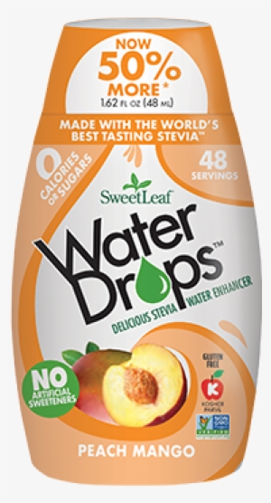 Sweetleaf® Water Drops™ - Sweetleaf - Water Drops Peach Mango - 2.1 Oz. #1464156