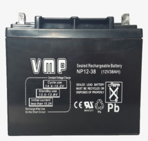 Vmp 12 Volt 38 Ah - Mobile Phone #1464671