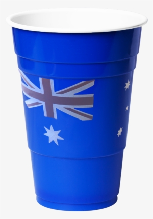 Aussie Blue Cups - Plastic Blue Cups Png #1464813