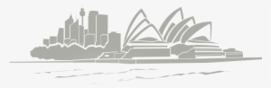 Australia Drawing Australia Skyline Sydney - Sydney Opera House Png #1464879