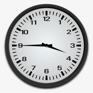 This Free Icons Png Design Of Quarter To 4 O'clock #1464948