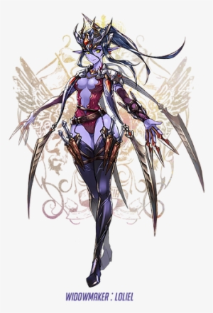 Widowmaker Lolie Overwatch Final Fantasy Ix Fictional - Overwatch As Fantasy Heroes #1465101