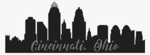 K20031 “cincy Skyline” - Cincinnati Skyline Silhouette #1465159
