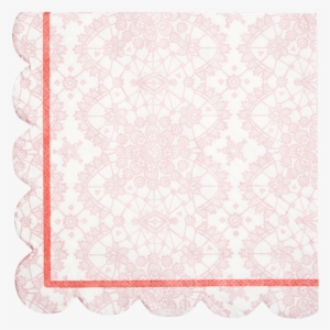 Pink Lace Napkins - Napkin #1465208