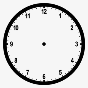Clipart Clock Quarter Past - Analog Clock 2 00 #1465489