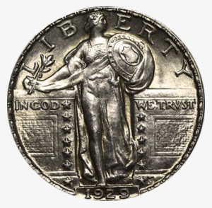 Standing Liberty Quarter - Standing Liberty Bare Breast #1465637
