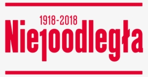 Niepodlegla Logo Rgb Kolor - Niepodległa 2018 #1466546