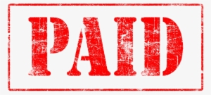 Paid Png Free Download - Paid Stamp Png Green #1466863