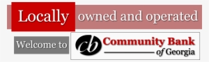 You Are About To Leave The Community Bank Website - Community Bank Of Georgia #1466994