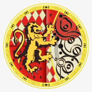 Clockwork Gallifreyan Hogwarts Crests - Gryffindor #1467751