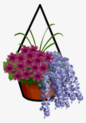 Hanging Basket Sprite 003 - Verbena #1467806