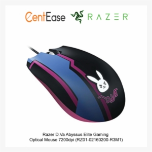 Va Abyssus Elite Gaming Optical Mouse 7200 Dpi - D Va Razer Abyssus Elite Ambidextrous #1468092