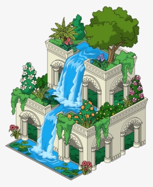 Building Hanging Gardens Of Babylon - Hanging Gardens Of Babylon Png #1468192