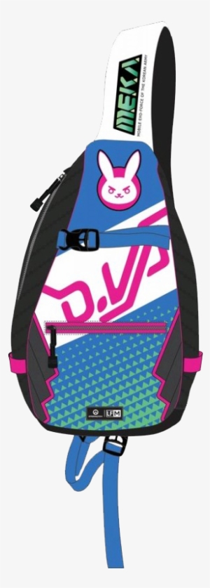 Dva Sling Backpack Apparel - Overwatch Dva Sling Bag #1468497