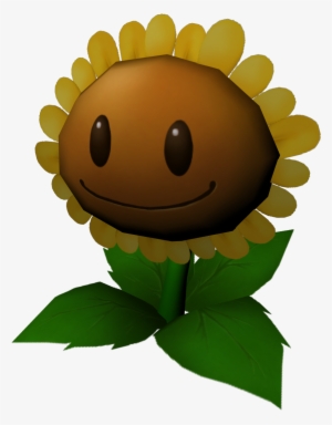 Image D Model Pvz Book Png Plants - Sunflower Png 3d #1470298