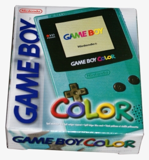 Game Boy Color In Original Box - Game Boy Color Teal #1470697