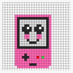 Gameboy Color Face Perler Bead Pattern / Bead Sprite - Bead #1471100