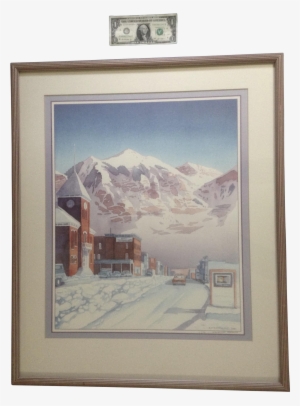 Jacqueline Peppard Nws Mountain Town In Colorado Limited - Lithography #1471101