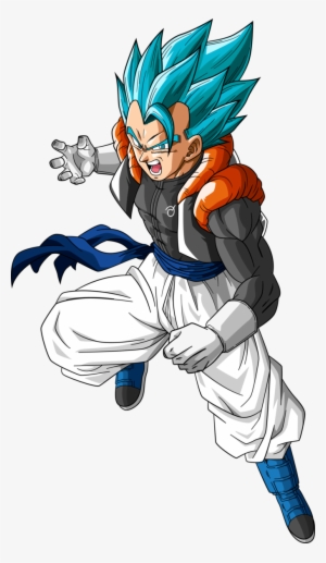 Jpg Transparent Stock Broly Transparent Skinny - Gogeta Dragon Ball Super #1471272