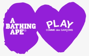 Comme Des Garcons And A Bathing Ape Collaboration - Bape Comme Des Garcons Play #1471348