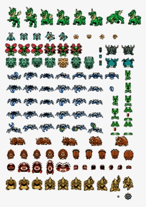 Bosses - Zelda Boss Sprite Sheet #1471421