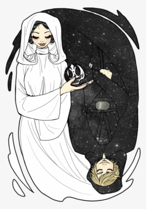 She's Carrying Twins - Star Wars Transparent #1471760