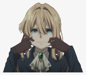 650 Kb Png - Violet Evergarden Salute #1472162