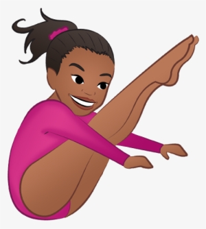 Gymnastics Clipart Emoji - Emoji Gimnasta #1472187
