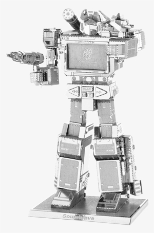 Picture Of Soundwave - 3d Metal Model Transformers #1472236