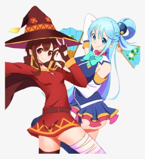 Konosuba Aqua Megumin Anime Manga - Megumin Y Aqua Konosuba #1473113