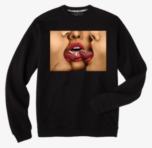 Xanax Crewneck Sweater - Black Crewneck Sweater Hanes #1473197