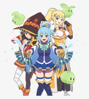 Aqua Megumin Darkness Uchi Hime 1 - Aqua Megumin Darkness Png #1473199