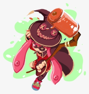 Splatoon Splatoon 2 Arms Cartoon Art Illustration - Splatoon Megumin #1473428