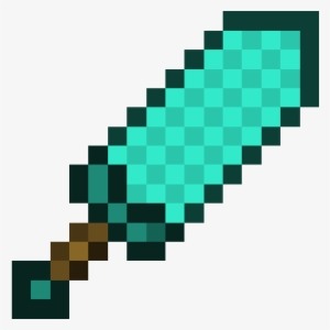 Diamond Sword Minecraft Png - Minecraft Diamant Schwert #1473780