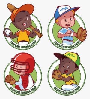 Free Illustration Child Baseball Element Transprent - Beisbol Infantil #1474564