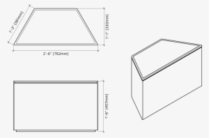 Based On The 15 Inches, The Other Two Side Dimensions - Diagram #1474977