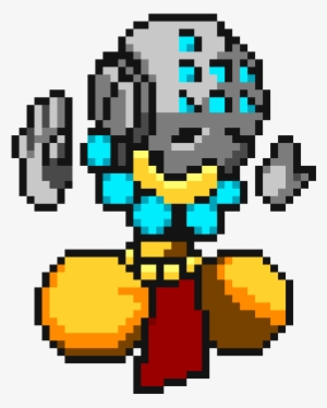 Zenyatta - Perler Beads Patterns Overwatch #1474998