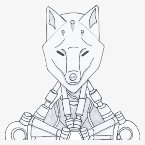 Overwatch Zenyatta Kitsune Fan Skin By Madminer - Drawing #1475380