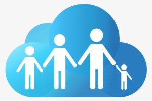 Family Share Logo - Icloud Family Sharing Icon #1476078