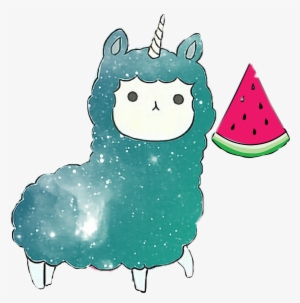 Llamacorn Magical Magichair Magicfur - Galaxy Llamacorn #1476183