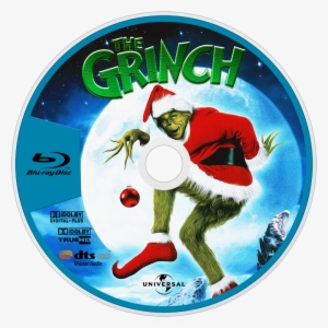How The Grinch Stole Christmas Bluray Disc Image - El Grinch Blu Ray #1476906