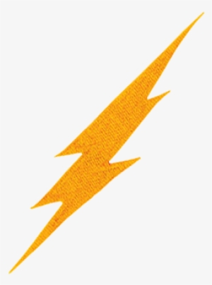 Purchase Lightning Bolt Patch - Orange #1477213