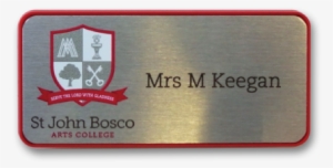 H4 Namebadge In A Red Frame C13 #1477406