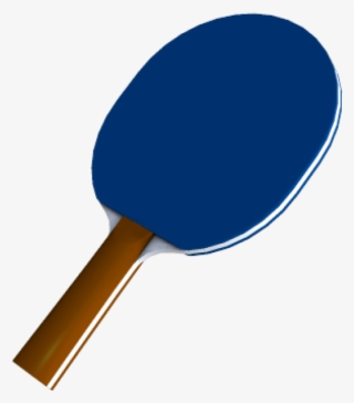 Ping Pong Racket Png Image - Blue Ping Pong Paddle Clipart #1477885