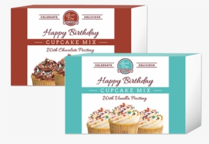 Happy Birthday Cupcake Mix Gift Set - Birthday #1478117